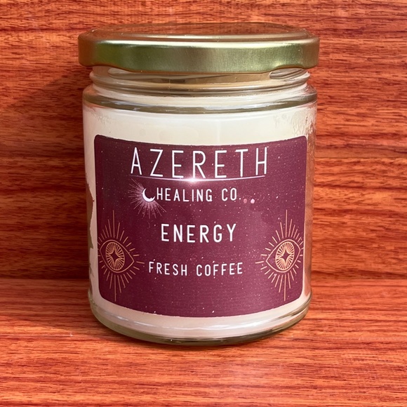 Fresh Coffee Soy-Blend Candle | Natural Oil Scented Coffee Bean Candle - Picture 2 of 2